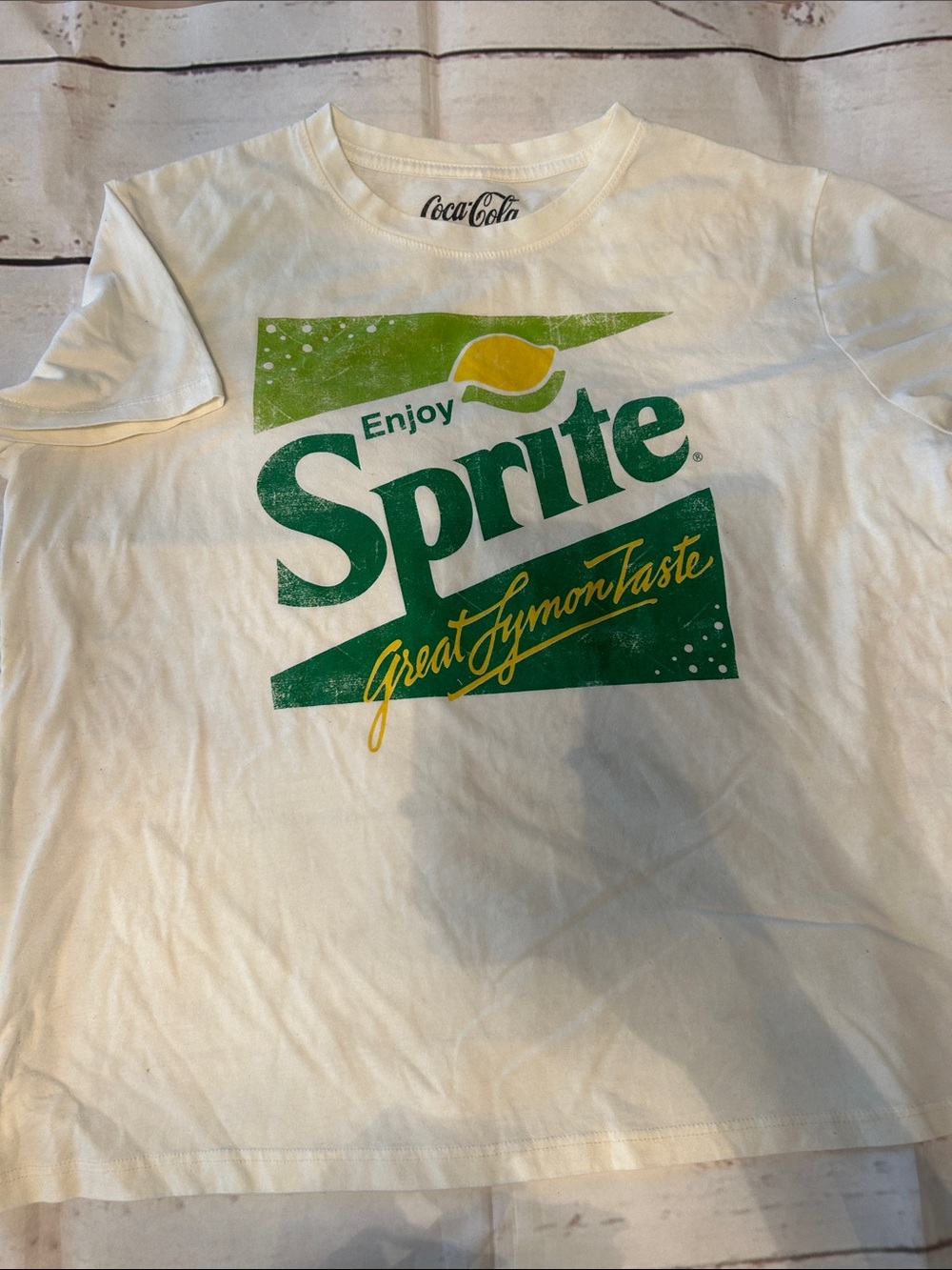 T-shirt with Sprite logo